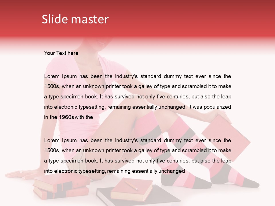 Smart Stripes Reader PowerPoint Template