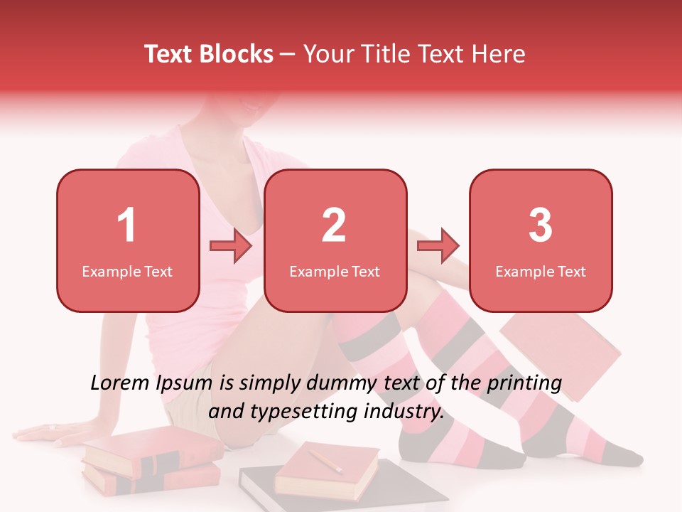 Smart Stripes Reader PowerPoint Template