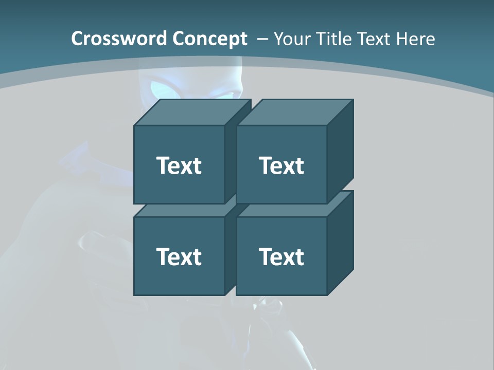 Fantasy Technology Illustration PowerPoint Template