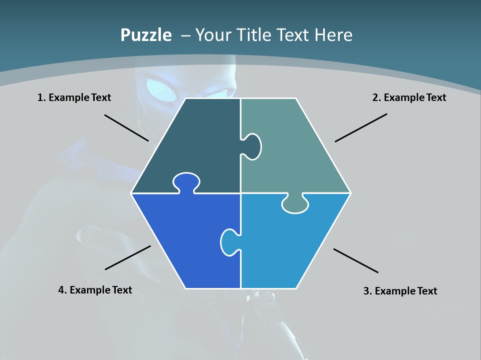 Fantasy Technology Illustration PowerPoint Template