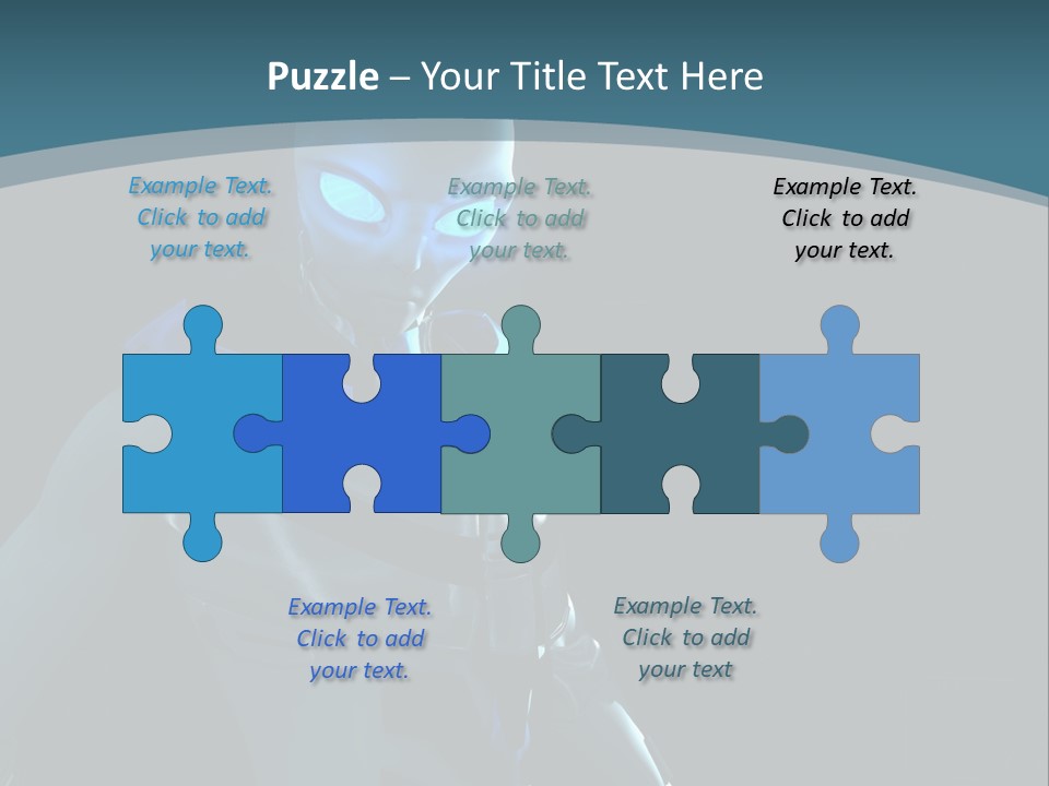 Fantasy Technology Illustration PowerPoint Template