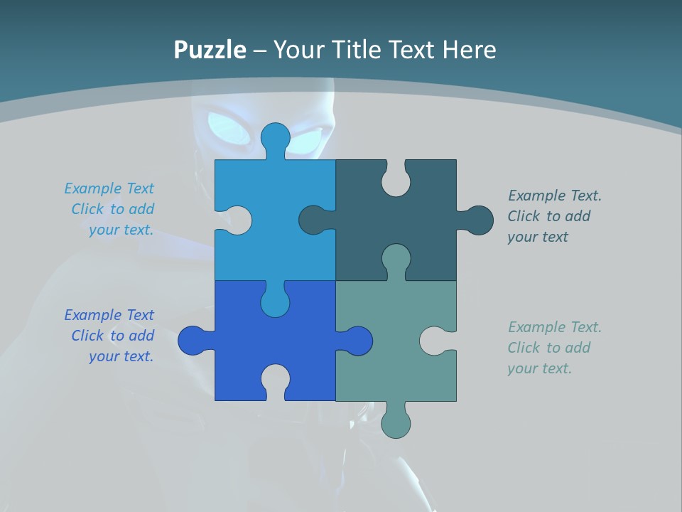 Fantasy Technology Illustration PowerPoint Template