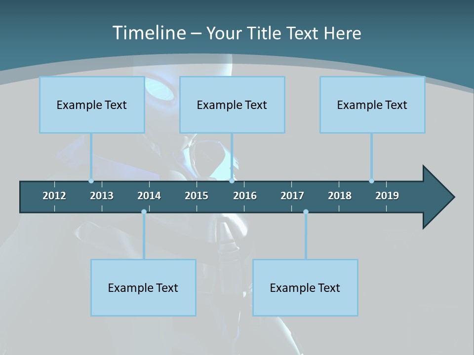 Fantasy Technology Illustration PowerPoint Template