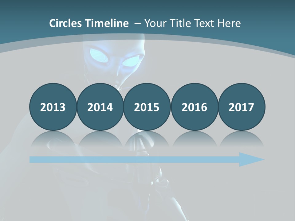 Fantasy Technology Illustration PowerPoint Template