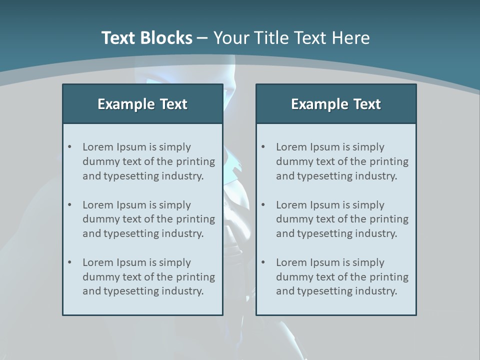 Fantasy Technology Illustration PowerPoint Template