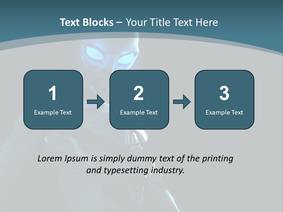 Fantasy Technology Illustration PowerPoint Template