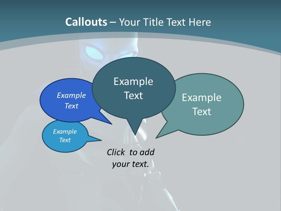 Fantasy Technology Illustration PowerPoint Template