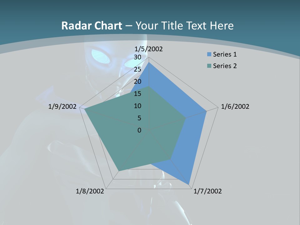 Fantasy Technology Illustration PowerPoint Template