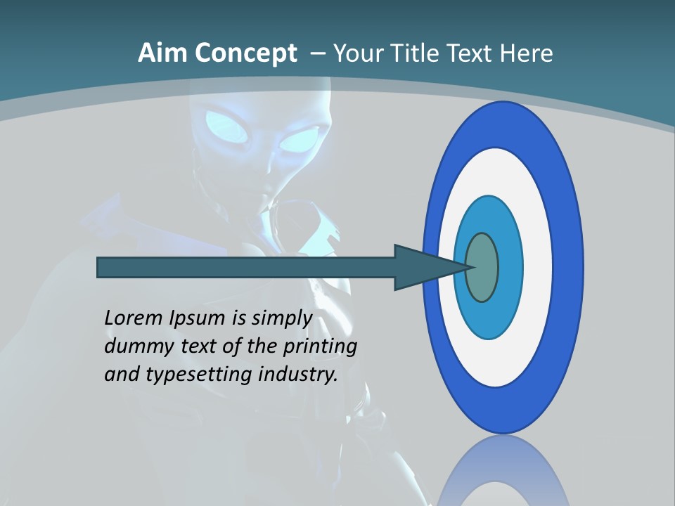 Fantasy Technology Illustration PowerPoint Template