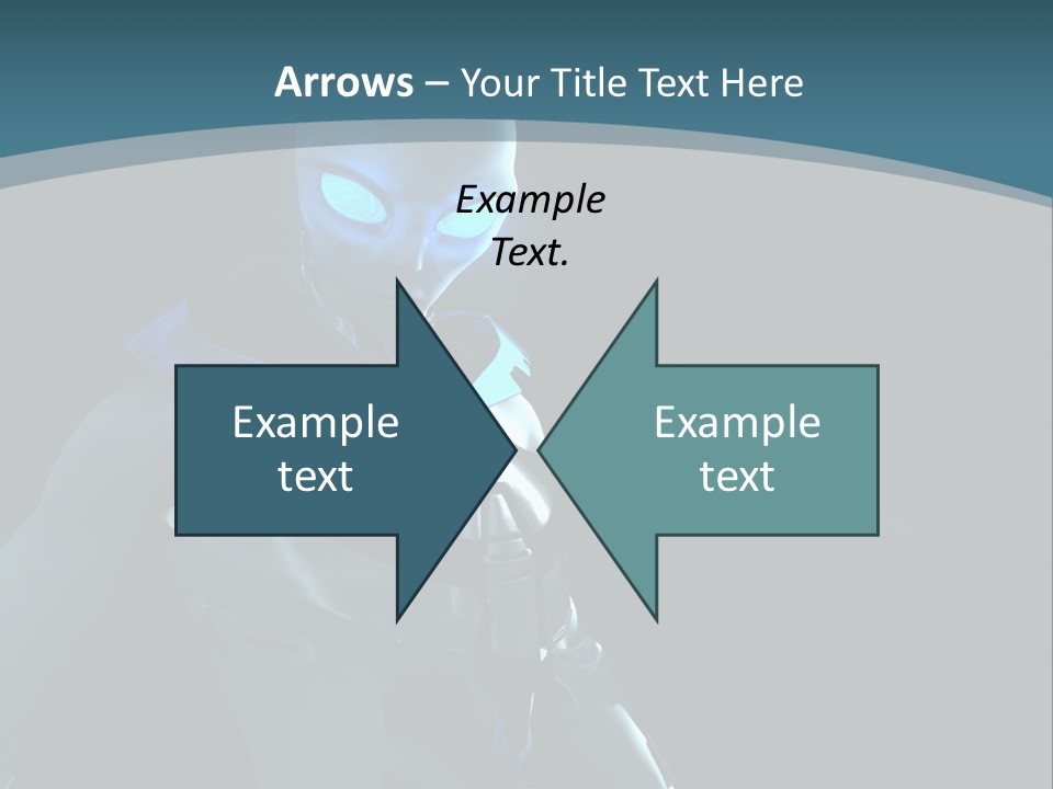 Fantasy Technology Illustration PowerPoint Template