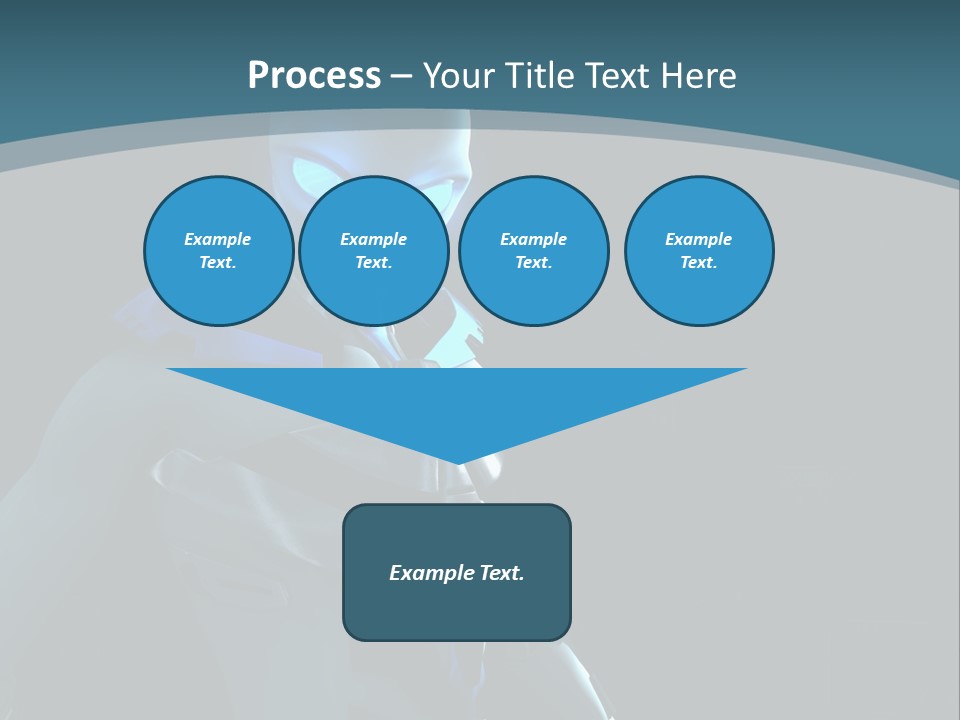 Fantasy Technology Illustration PowerPoint Template