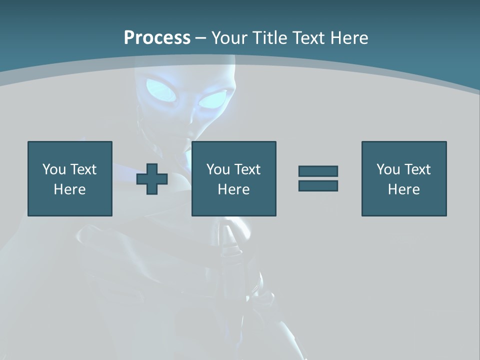 Fantasy Technology Illustration PowerPoint Template