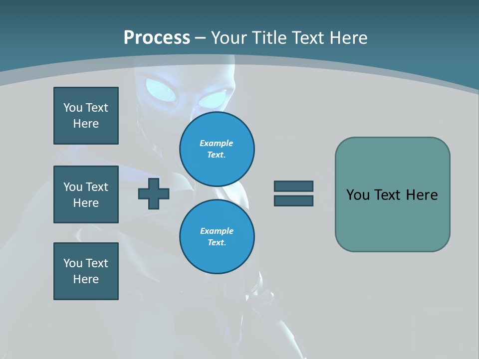 Fantasy Technology Illustration PowerPoint Template