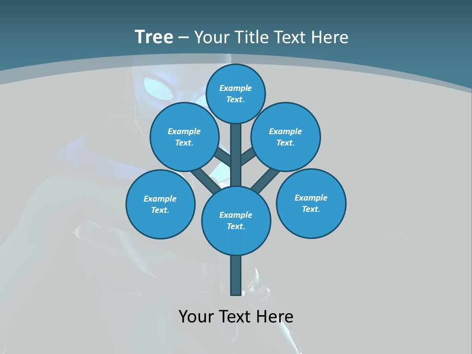 Fantasy Technology Illustration PowerPoint Template