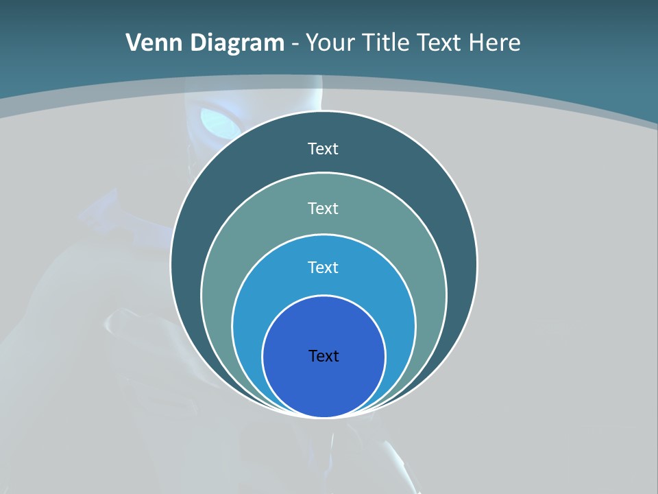 Fantasy Technology Illustration PowerPoint Template