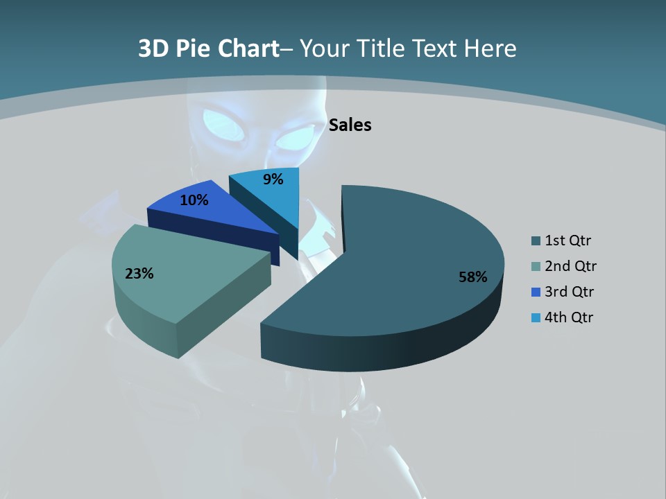 Fantasy Technology Illustration PowerPoint Template