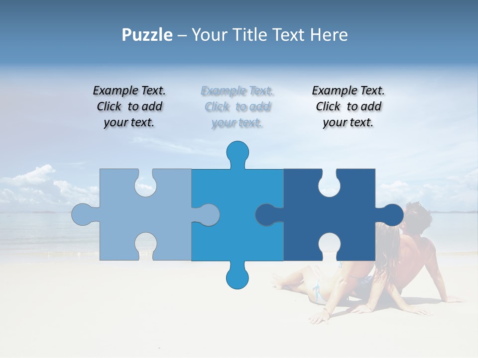 Nature Naked Woman PowerPoint Template