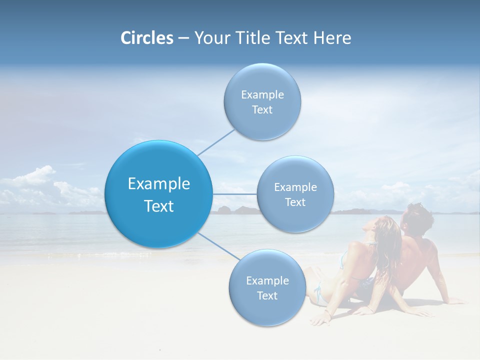 Nature Naked Woman PowerPoint Template