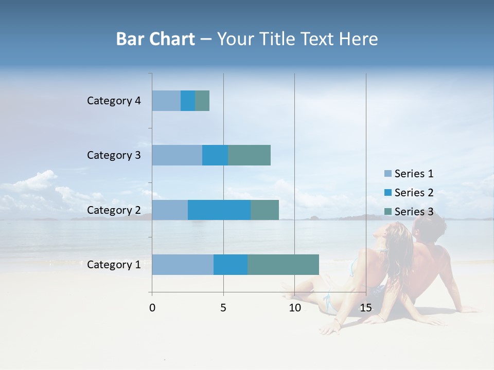 Nature Naked Woman PowerPoint Template