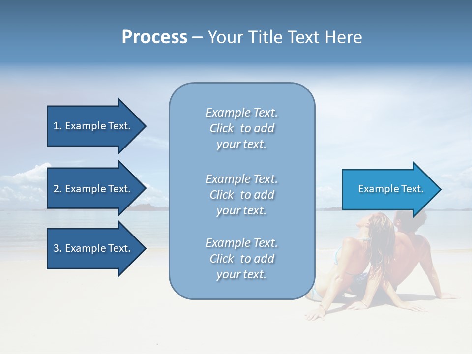 Nature Naked Woman PowerPoint Template