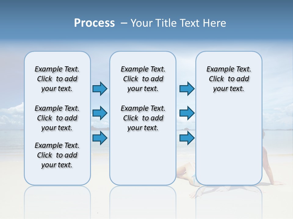 Nature Naked Woman PowerPoint Template
