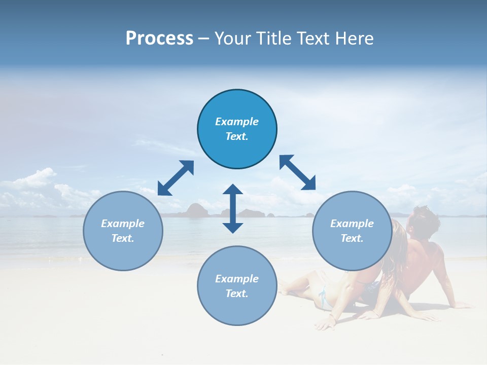 Nature Naked Woman PowerPoint Template