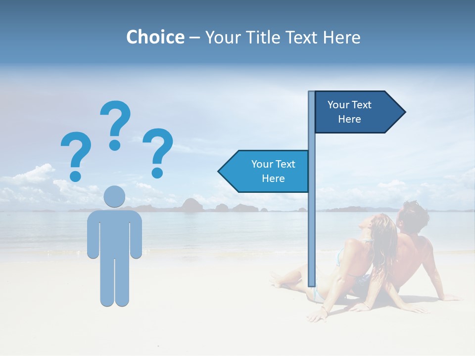 Nature Naked Woman PowerPoint Template