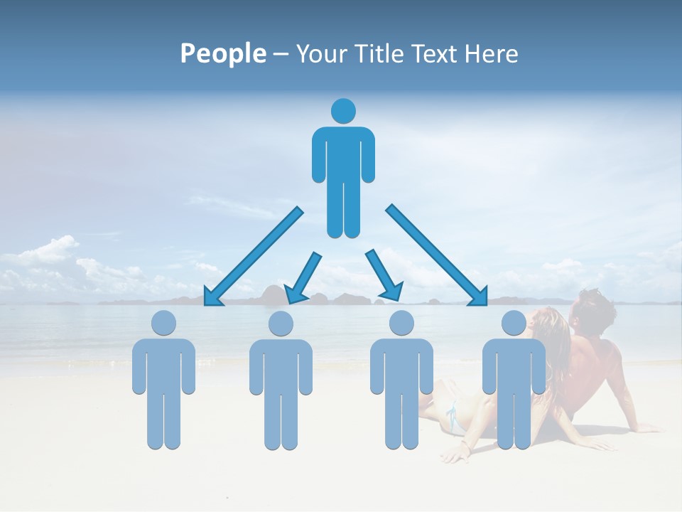 Nature Naked Woman PowerPoint Template