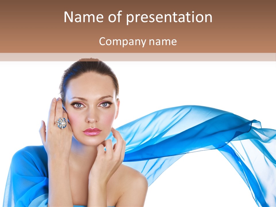 Silk Gem Skin PowerPoint Template