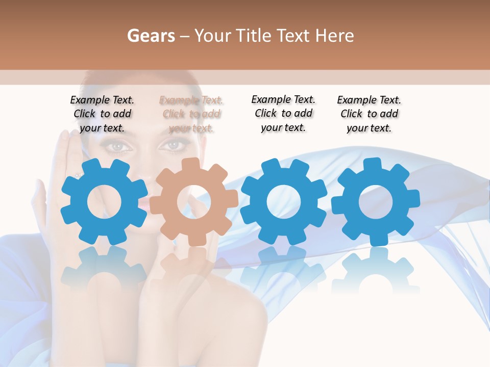 Silk Gem Skin PowerPoint Template