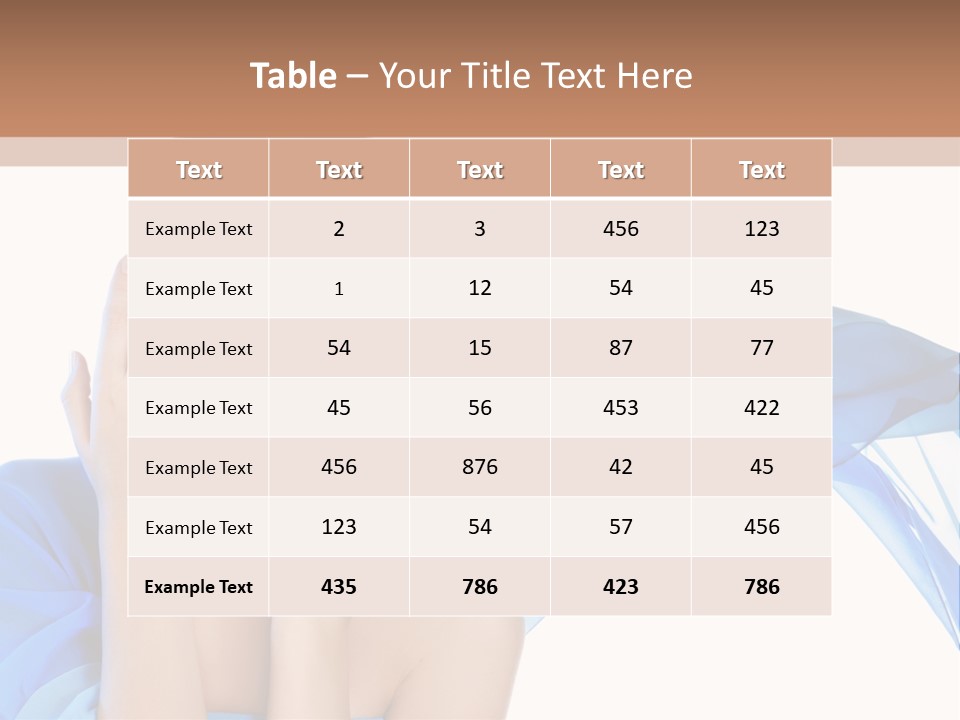 Silk Gem Skin PowerPoint Template