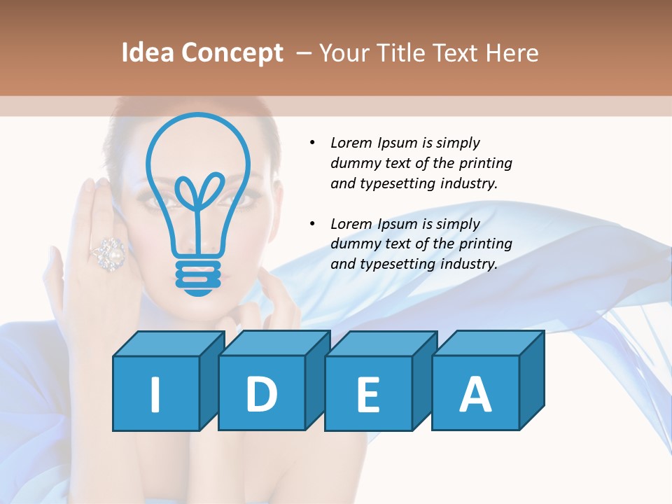 Silk Gem Skin PowerPoint Template