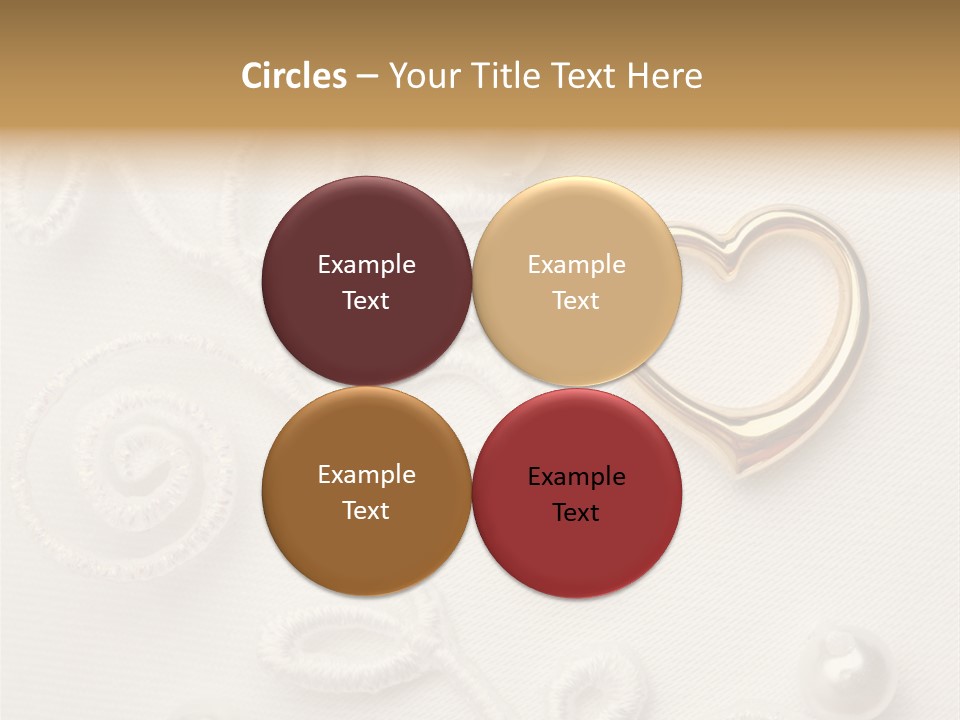 Traditional Symbol Together PowerPoint Template