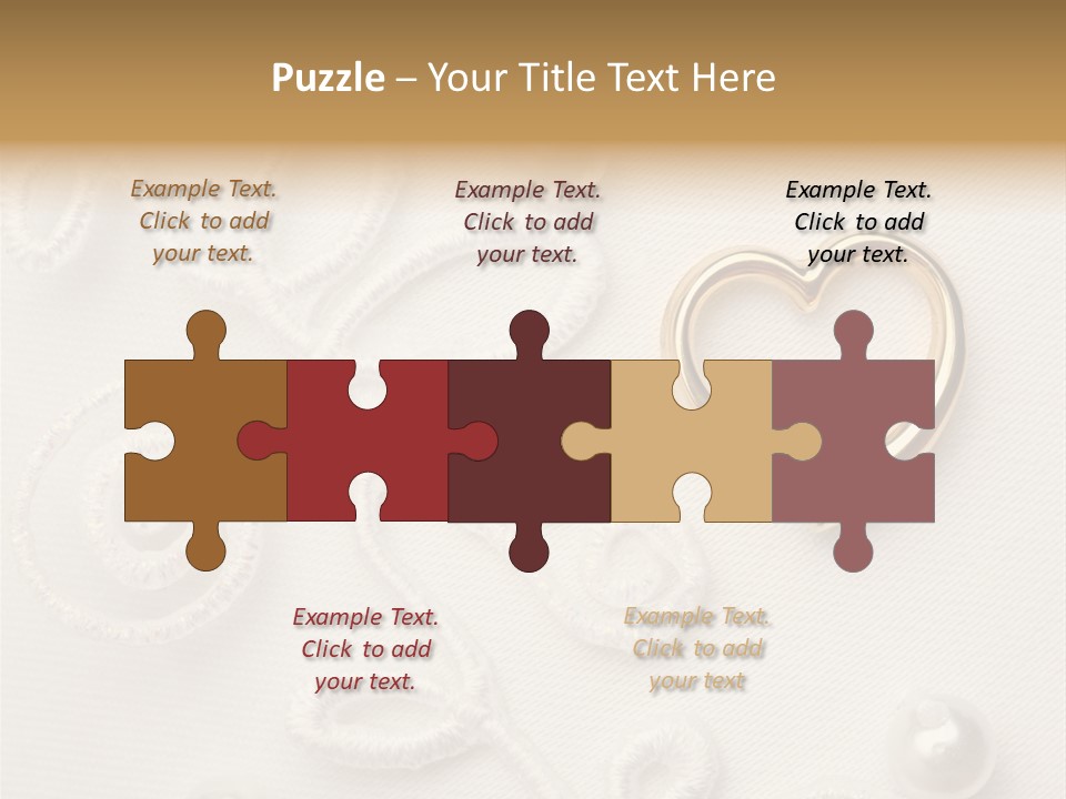 Traditional Symbol Together PowerPoint Template