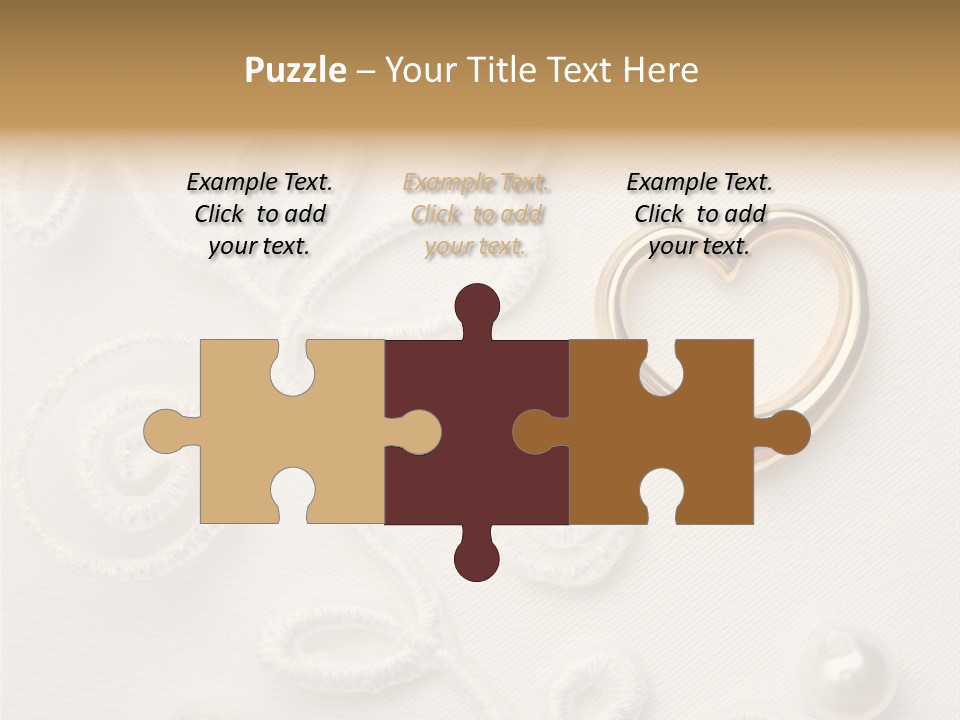 Traditional Symbol Together PowerPoint Template