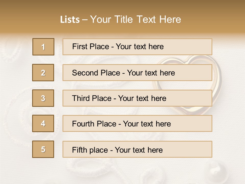 Traditional Symbol Together PowerPoint Template