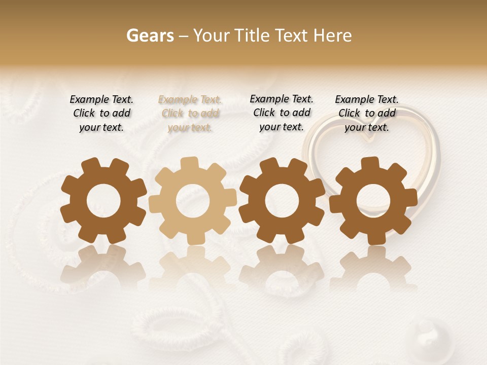 Traditional Symbol Together PowerPoint Template