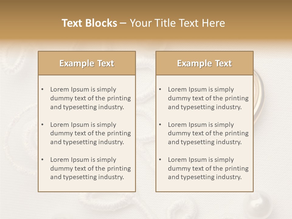 Traditional Symbol Together PowerPoint Template