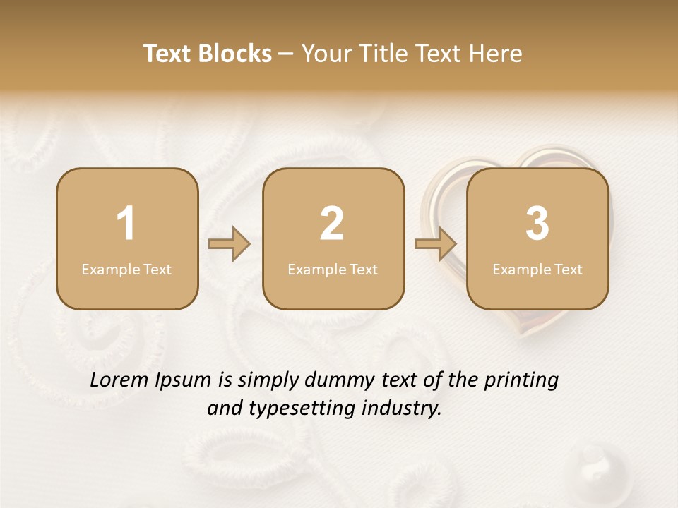 Traditional Symbol Together PowerPoint Template