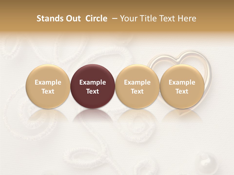 Traditional Symbol Together PowerPoint Template