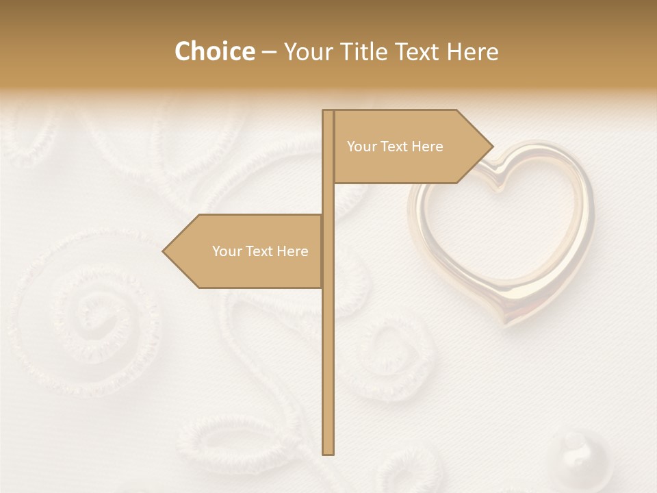 Traditional Symbol Together PowerPoint Template