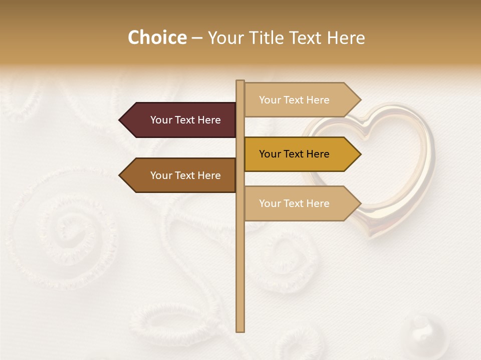 Traditional Symbol Together PowerPoint Template