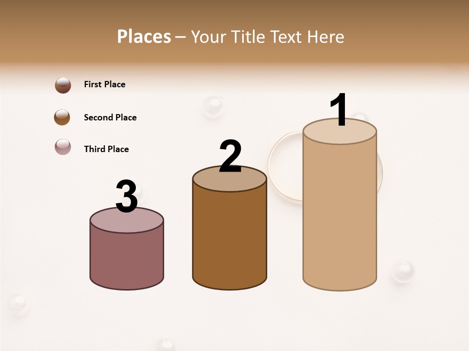 Golden Gold Ymbol PowerPoint Template
