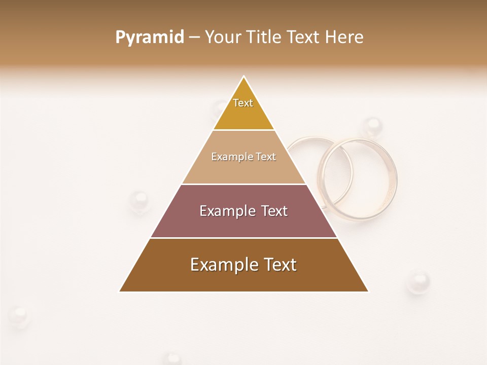 Golden Gold Ymbol PowerPoint Template