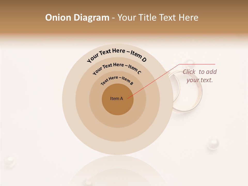 Golden Gold Ymbol PowerPoint Template