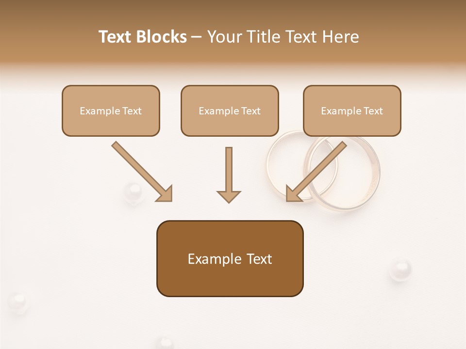 Golden Gold Ymbol PowerPoint Template