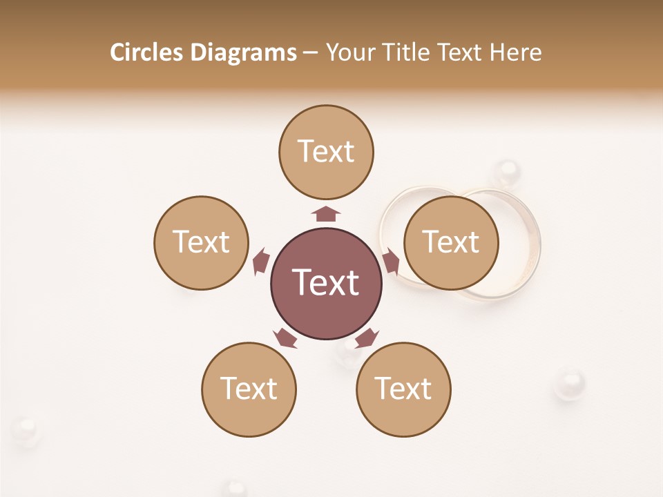 Golden Gold Ymbol PowerPoint Template