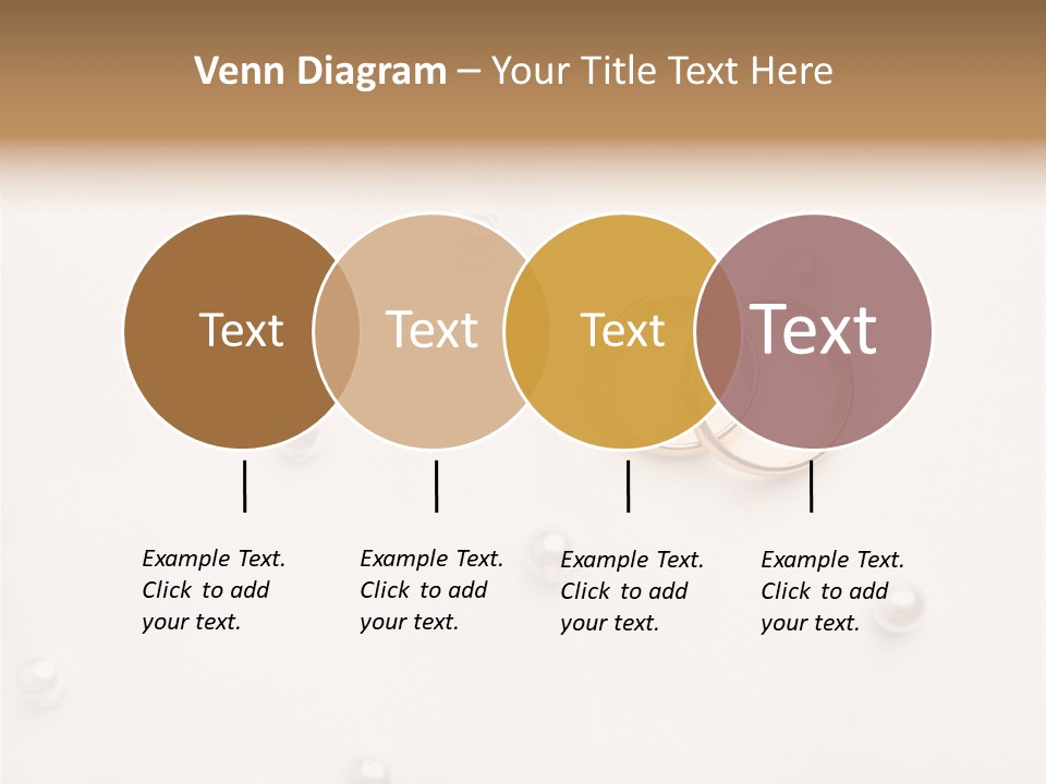 Golden Gold Ymbol PowerPoint Template