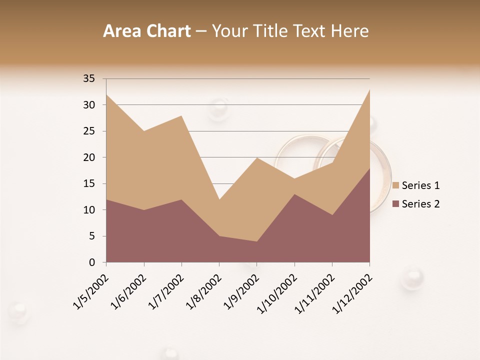 Golden Gold Ymbol PowerPoint Template
