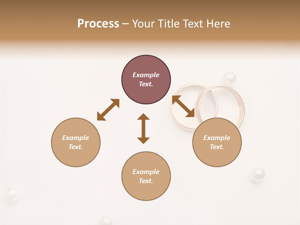 Golden Gold Ymbol PowerPoint Template